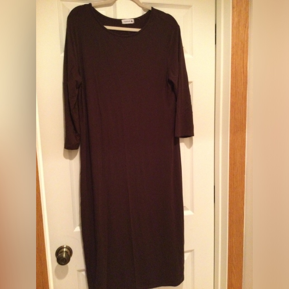 Nuggles brand brown layering dress, size XL